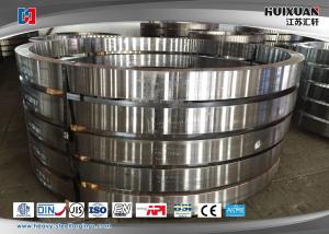 China 50Mn Large Diameter Forged Steel Flanges Engineering Slewing Bearing Flange on sale