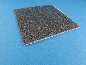 China Easy Installation Dark Color Pvc Wall Panels PVC Wall Tiles For Home Decoration factory
