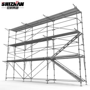 China Cold Galvanization Ringlock lightweight aluminium stage lighting scaffold tower factory