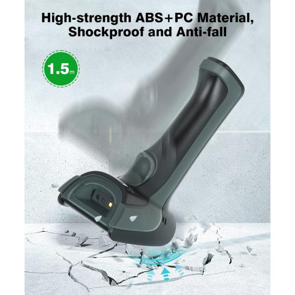 Luckydoor Pos Scanners Qr Code Scanner with Usb Cable 2d Barcode Scanner for Pos Systems