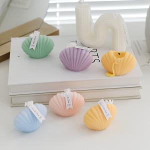 China AROMA HOME INS OEM Cube Ornaments Shell Aromatherapy Soy Wax Creative Scented Candles For Birthday Gift Home Decoration on sale