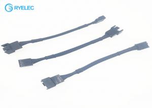 China 2.54mm Custom Wire Harness 2 Pin Male To Female Molex 2510 Connector With Braided Wire factory