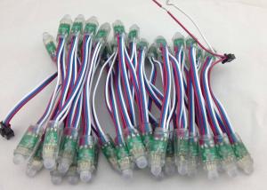 China IC Model 9823 RGB LED Pixel LED Chain Light with RED Wire + white - Blue factory