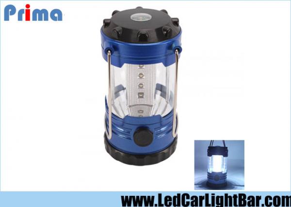 China 12 LED Bivouac Led Camping Lantern With Compass Plastic 3 X AA Batteries factory