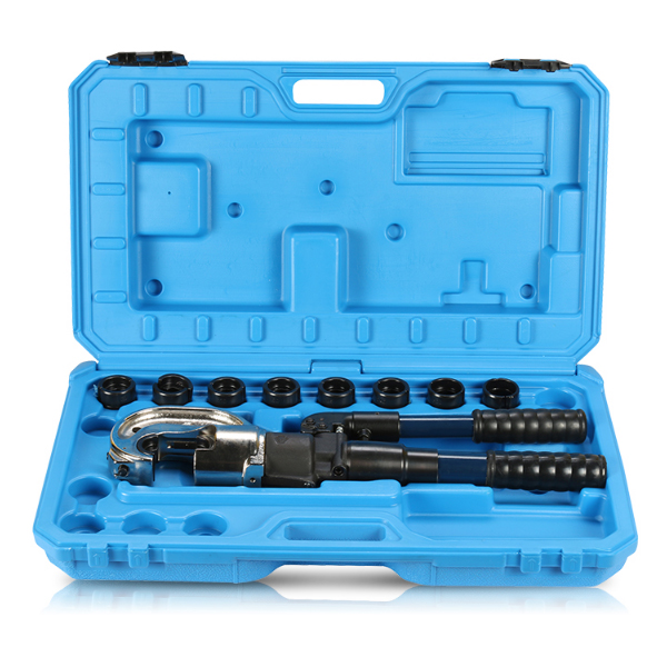 400mm2 Underground Cable Installation Tools , Automatic Oil Return Hydraulic Cable Lug Crimping Tool