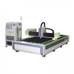China 1KW - 2KW CNC Laser Cutting Machine / Fiber Laser Cutter For CS Stainless Steel factory