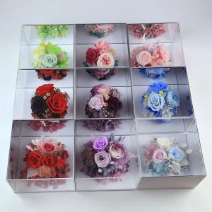 China Wholesale preserved flowers mirror gift box birthday gift for girl friend factory