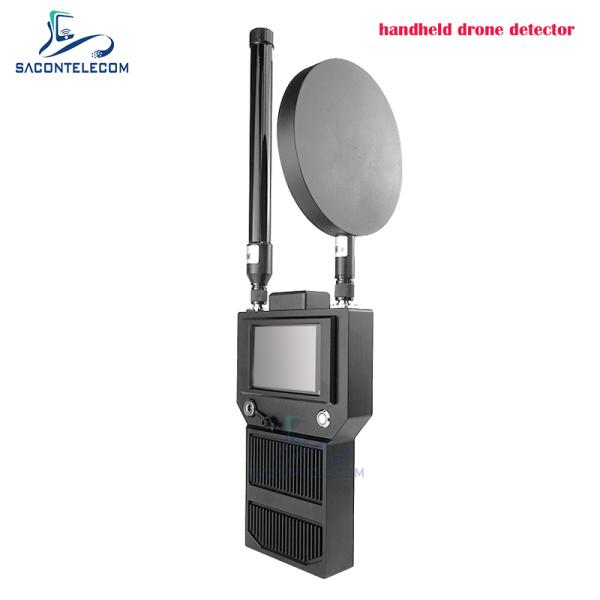 400-6Ghz Portable Anti Drone Detector FPV UAV Handheld Signal Detector Up To 2km