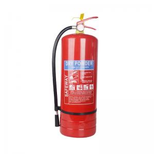 China EN3 Dry Powder Fire Extinguisher 9 Litre 500mm Cylinder Portable factory