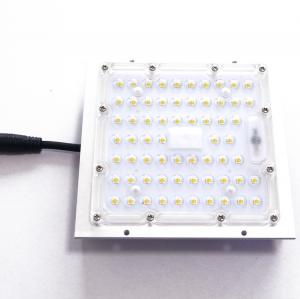 China Square Shape SMD3030 LED Street Lighting Kits 50w 150lm/W Silicone Gasket on sale