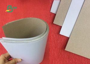 China Coated 300gsm Thickness Duplex Board Sheet / Roll For Hangtags on sale