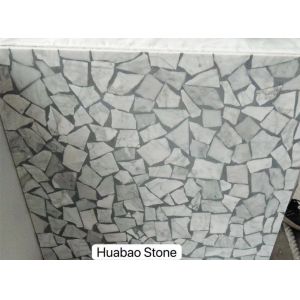 Buy cheap No-resin artificial Terrazzo stone tiles fire-resistant forr floor wall vanity from wholesalers