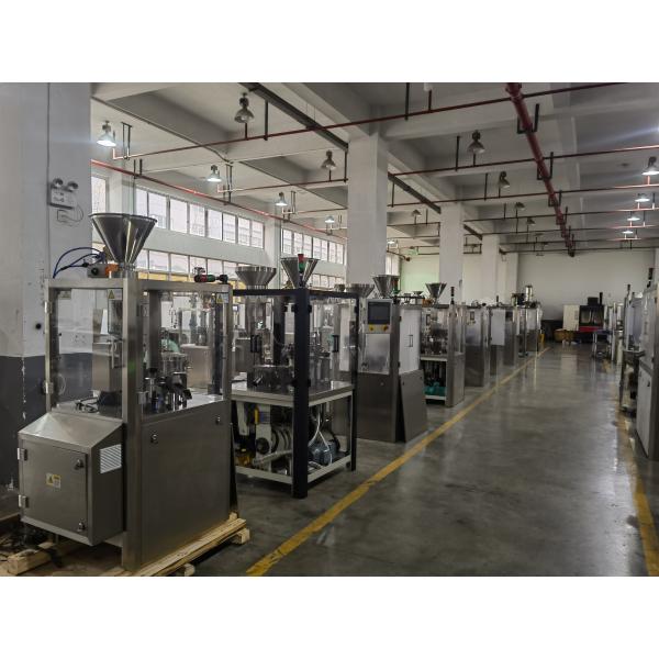 Enclosed Type Empty Capsule Pill Maker Machine Automatic Powder Filling Machine
