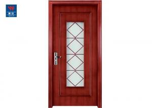 China Fire Rated Wooden Doors  Interior Wood Doors Wood Glass Door Design Wooden Single Door on sale