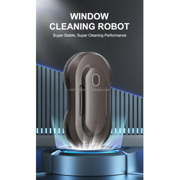 Housekeeping Robot Window Cleaner with Remote Control and Ultra Thin Design by HuiDi
