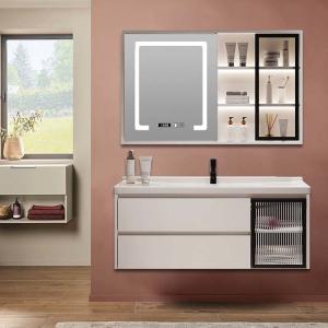 China Contemporary Bathroom Wall Vanity Cabinet Width 20-32 in Furniture factory