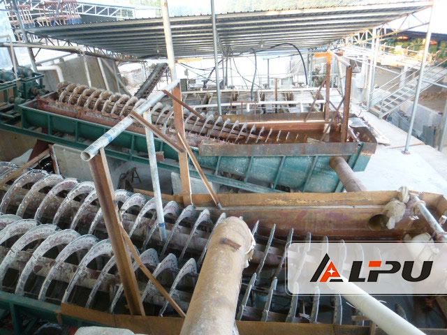 Large Processing Volume Spiral Sand Washing Machine Ore Washing Equipment