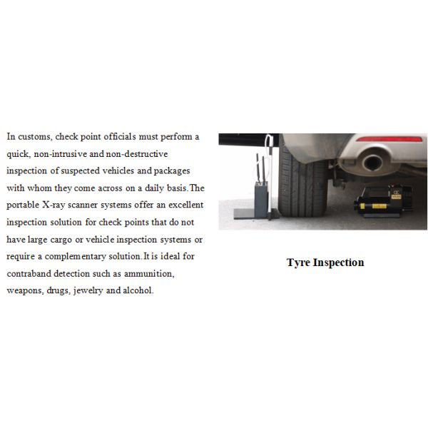 Amorphous Silicon Baggage Inspection System Ethernet Cable X Ray Generator