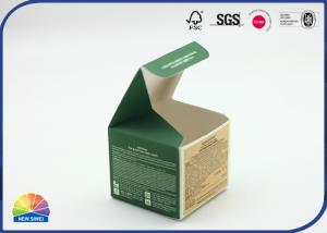 China Loose Powder Packing Folding Carton Box With Dull Polish Paper OEM ODM Available factory