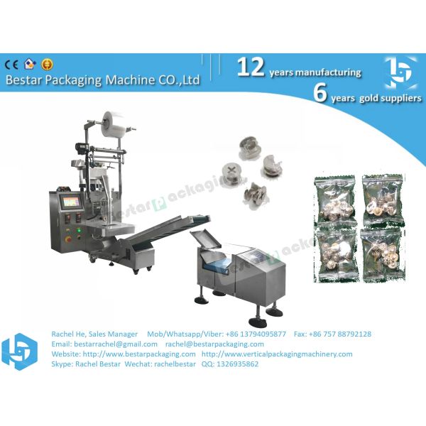 Automatic counting packing machine for furniture accessories