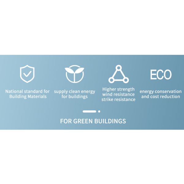 High Efficiency Waterproof Transparent BIPV Solar Panels 280W With Protective Frame