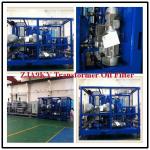 1800L/H 75kv High Vacuum Oil Purification Machine for Used Transformer Oil,