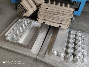 China Paper Egg Tray Machine 20 Cavity Pulp Mold For Molded Pulp Products factory