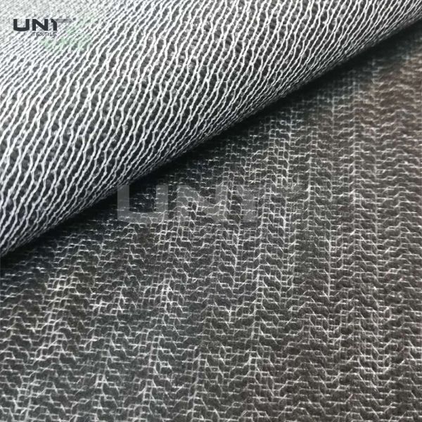 Polyester Viscose 60gsm Brushed Woven Interlining Weft Insert Interlining Shrink Resistant