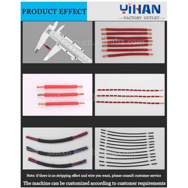 Multi Softlines BVR Stripping Range 0.5-25 Mm2 Computerized Wire Stripper Cutter YH-D825