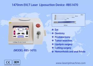 China 1470 Nm Diode Optical Fiber Laser Liposuction Machine Portable Non Surgical on sale