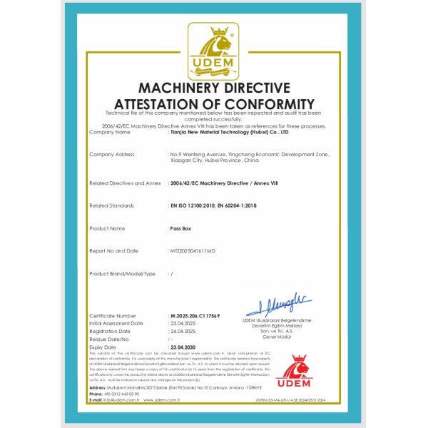 Air Shower In Food Workshop To Ensure The Cleanliness Of The Production Environment