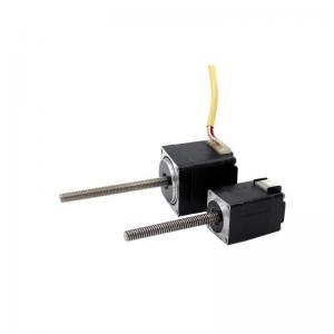 China Nema 8 Linear Stepper Motor With Lead Screw Actuator 2 Phase High Precision factory