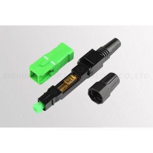 China OTOP Fiber Fast Connector SC / APC Field Mounting Connector FTTX 60mm Length on sale China OTOP Fiber Fast Connector SC / APC Field Mounting Connector FTTX 60mm Length on sale