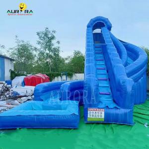 China Outdoors 50ft Kids Jumping Jungle Pvc Inflatable Water Slides factory