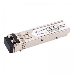 China 100BASE FX SFP Optical Transceiver Module For Gigabit Ethernet 2km 155Mbps 1310nm Duplex Fiber Transceiver on sale