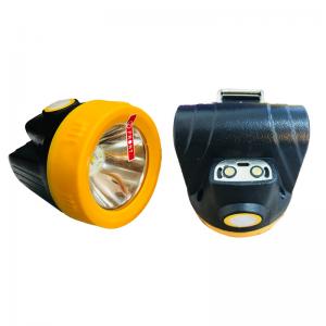 China 6.6 Ah Wireless Cap Lamp , 10000lux Underground Mining Helmet Lamp factory