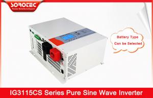 China 10000W 50Hz / 60Hz Hybrid Solar Energy Storage Inverter With Color Screen factory