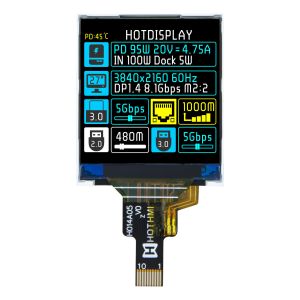 1.44 Inch TFT LCD Display | 128x128 Resolution SPI ST7735