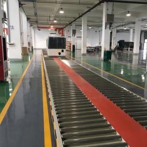 China PLC Controlled Manual Assembly Line For Split Floor Standing Duct Type Air Conditioners factory