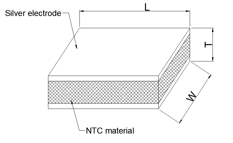 3450k 10.74Kohm NTC Chip Thermistor R25 B0/100 For Home Appliances