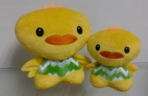 5 inch Stuffed Plush Easter Duck Toys OEM service ,customs toys only for show