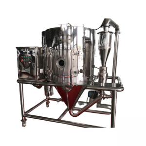 China Dry Powder Spray Machine For Industrial Instant Coffee Gum Arabic Yeast Extract on sale