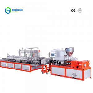 China 36.9 rpm Screw Speed and 150KW Power PVC Free Foam Board Making Machine for Advertising factory