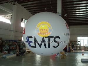 China Reusable durable Commercial advertising helium balloons with 170mm tether points factory