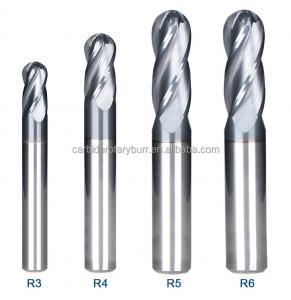 China OEM 6mm Ball End Mill Engraving Woodworking Tungsten Carbide Milling Bits factory