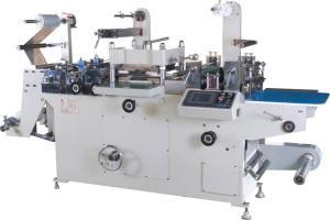 China Automatic Label Die Cutting Machine,Flat Bed Die Cutting Machine WJMQ-350A with Hologram Stamping factory