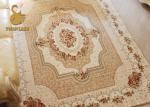 Custom Design Persian Floor Rugs Anti Slip 100% Polyester Material