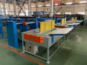 China Brush Pay Off Wire Annealing Machine With Tube Type Tinning Furnace factory