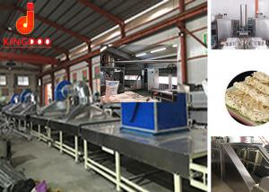 China 10 Workers Chow Mein Manufacturing Process Machine With 1200kg/H Steam Consume factory