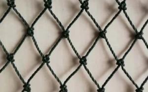 China Braided Rope Fishing Net , Rope Mesh Netting PE Material Length 50-200mm on sale